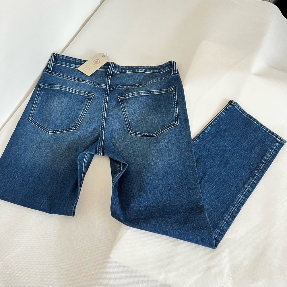 Express Size 32 X 30 Relaxed Fit Blue Denim Pants Jeans - Picture 5 of 7